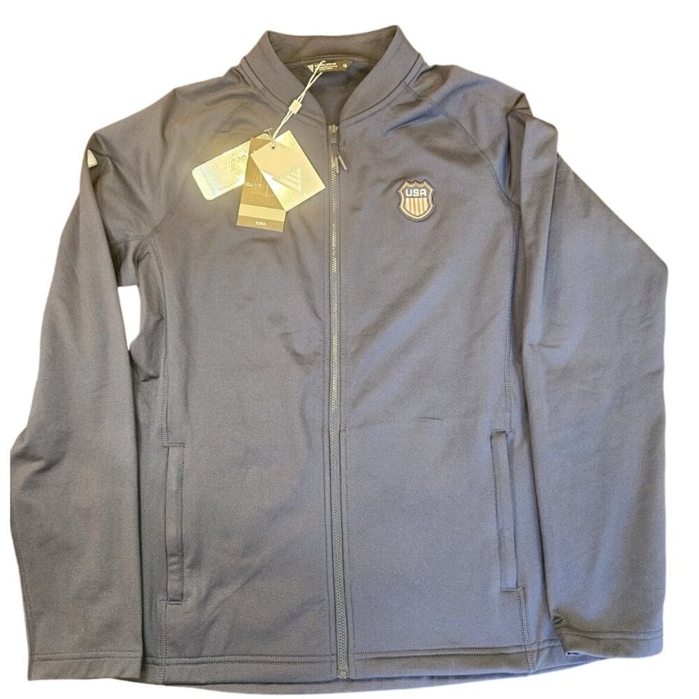 Levelwear Team USA Hockey Full Zip Jacket NWT Women’s Large Navy Four Nations